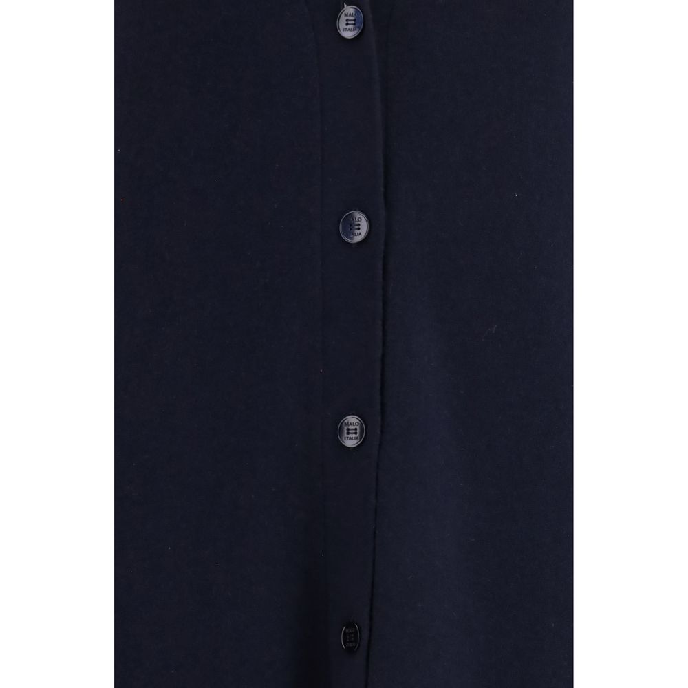 Malo Blue Cashmere Women's Cardigan