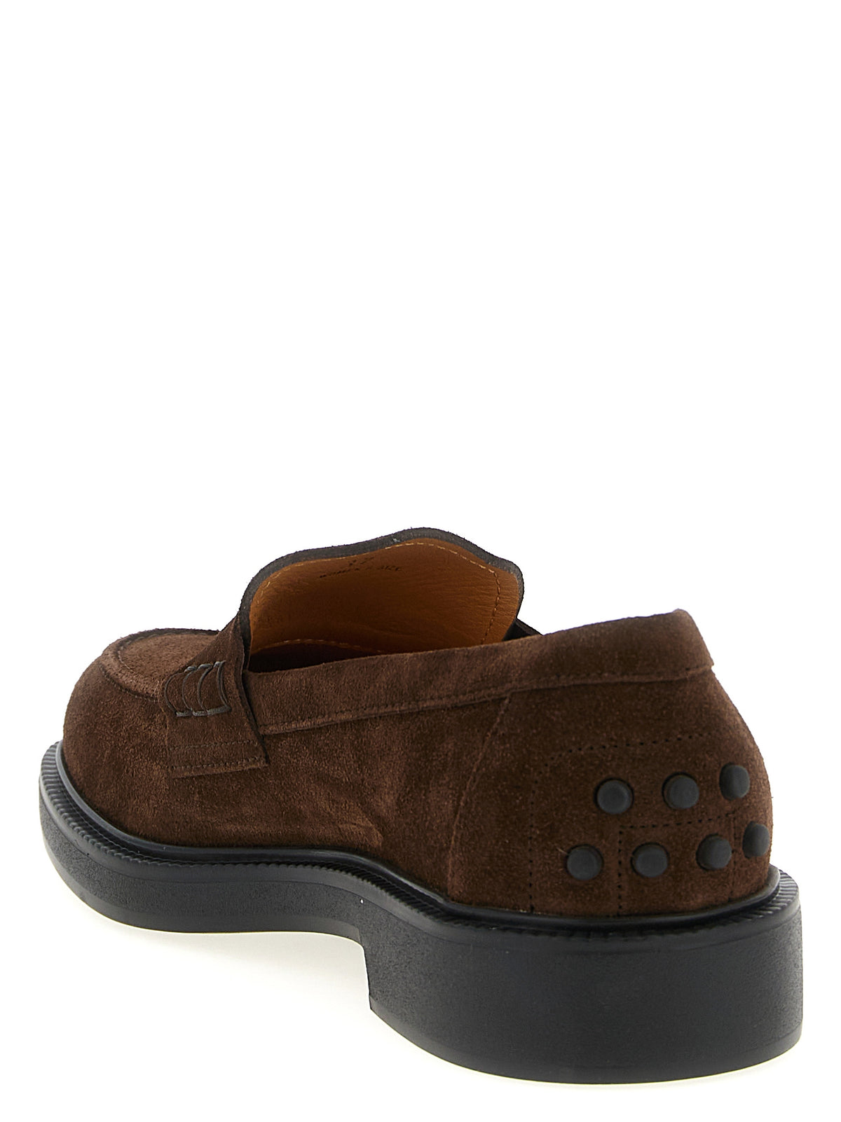 Tod's Brown Calfskin Slip-On Women's Loafers