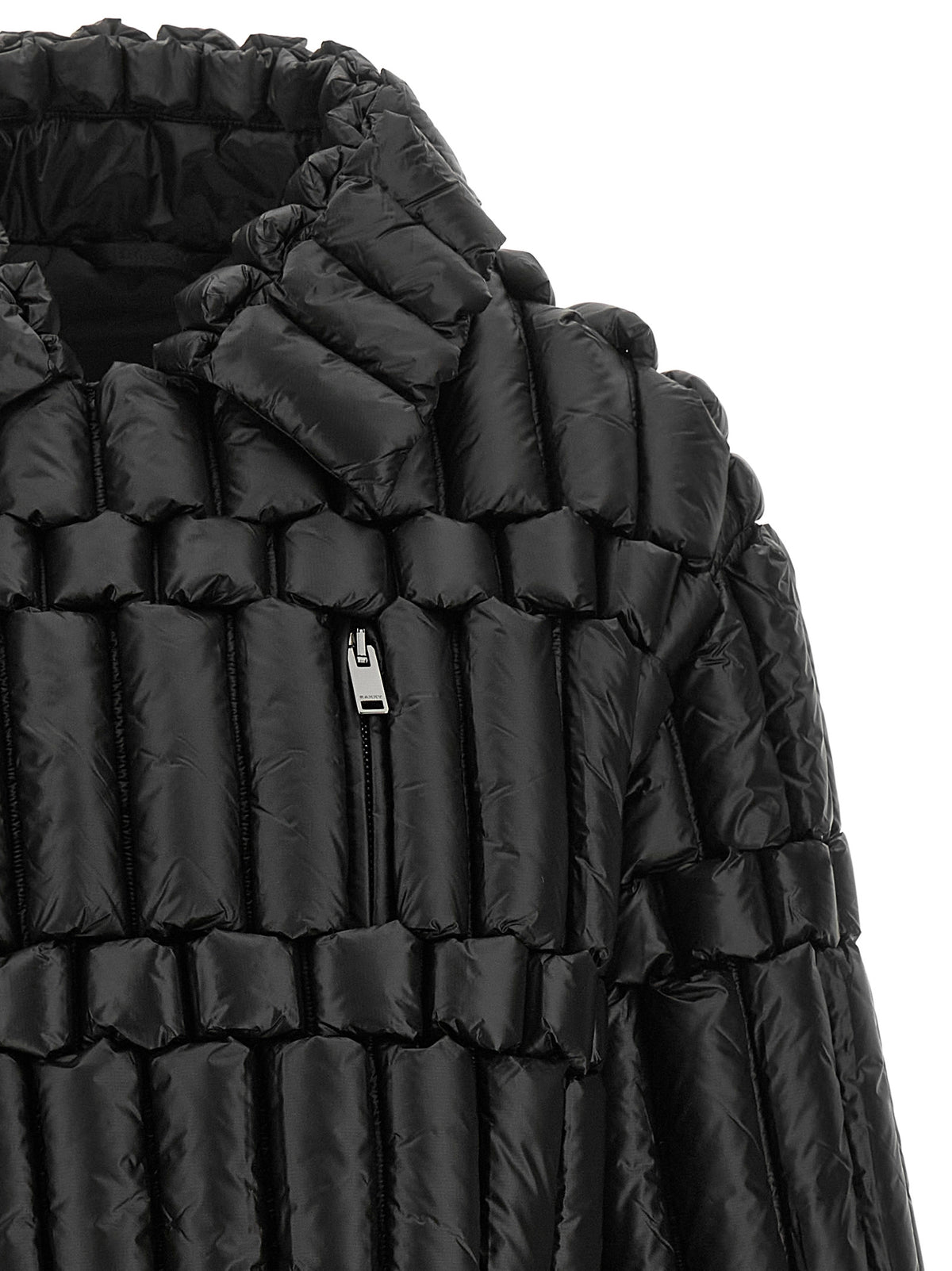 RAXXY Black Nylon Biker Women's Jacket
