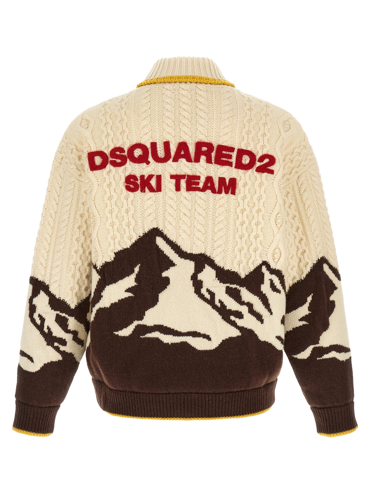 Dsquared² Multicolor Wool Men's Cardigan