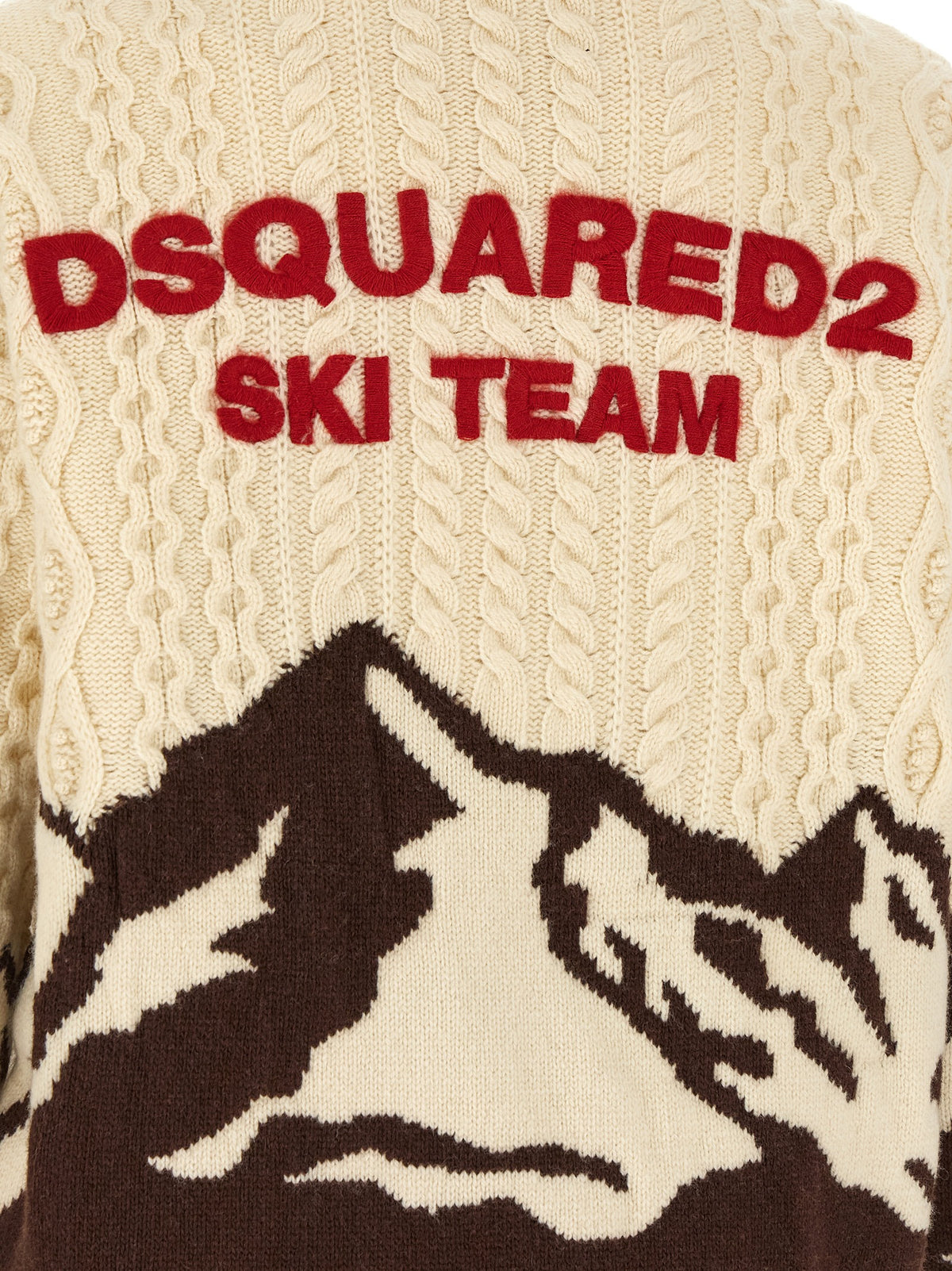 Dsquared² Multicolor Wool Men's Cardigan