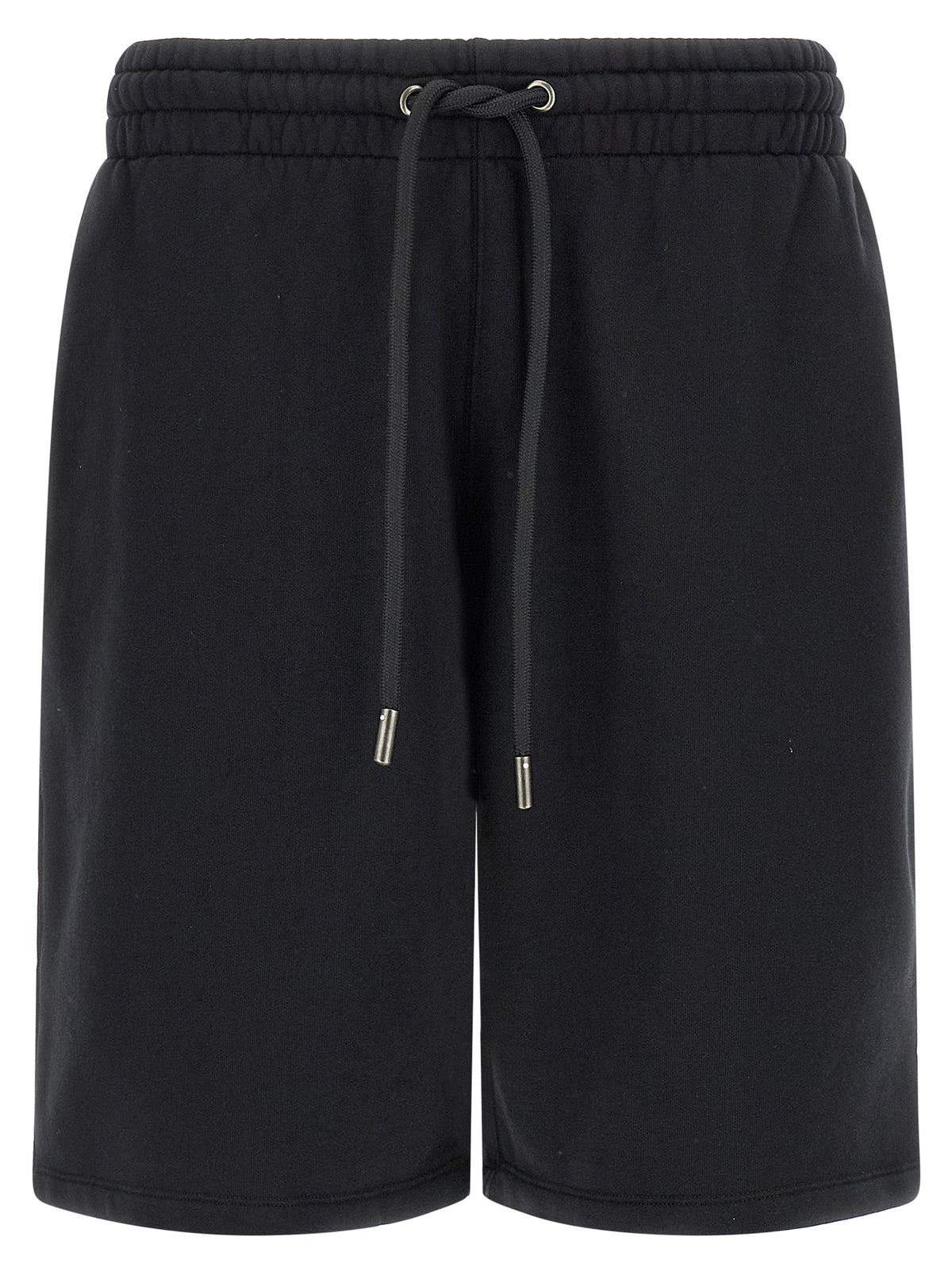 Off-White Black Cotton Bermuda Men's Shorts