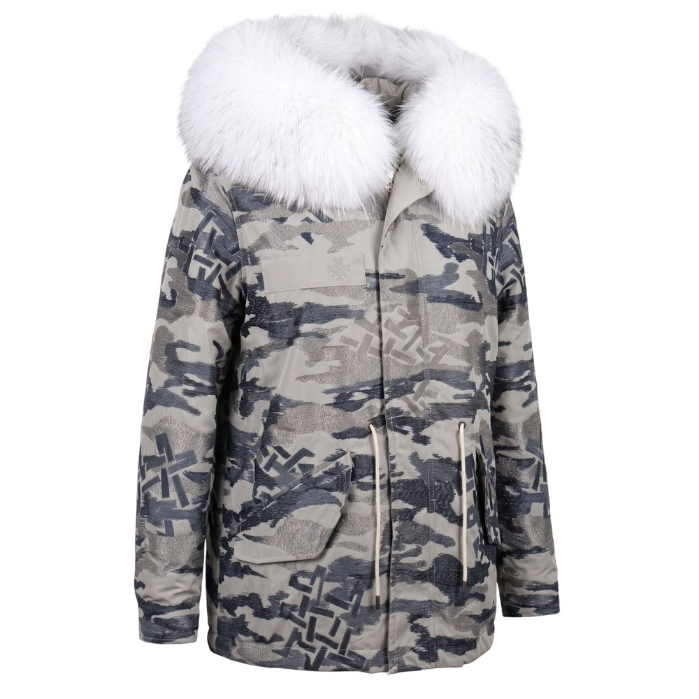 Mr&Mrs Italy Green Polyester Women's Women's Jacket