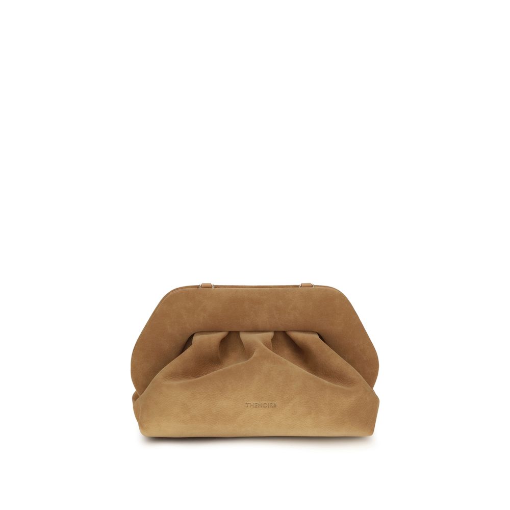 THEMOIRè Beige Nubuc Leather Women's Handbag