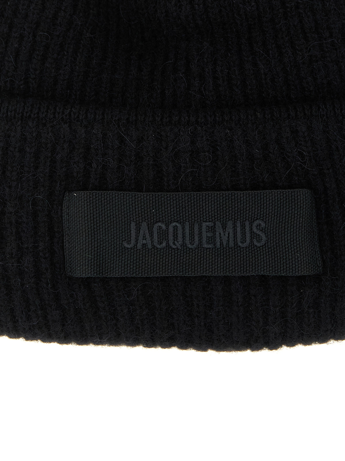 Jacquemus Black Wool Men's Beanie