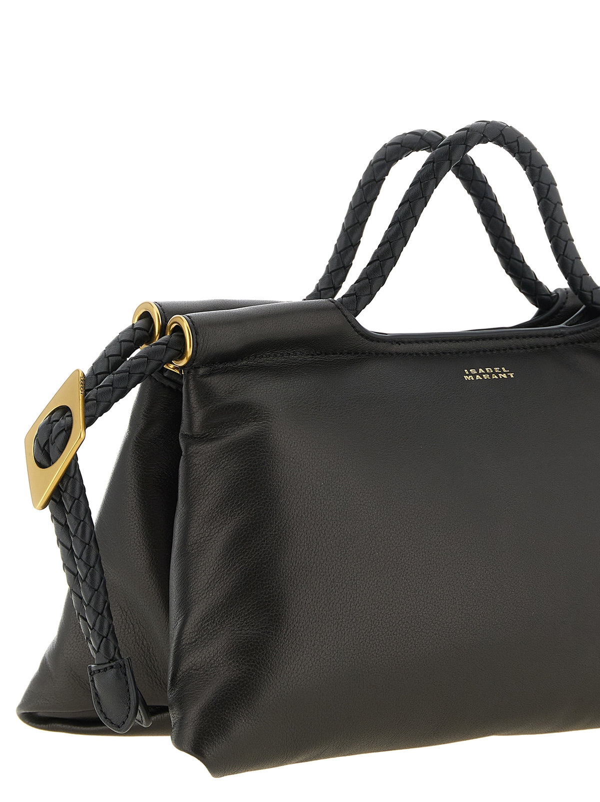 Isabel Marant Black Lamb Leather Women's Handbag