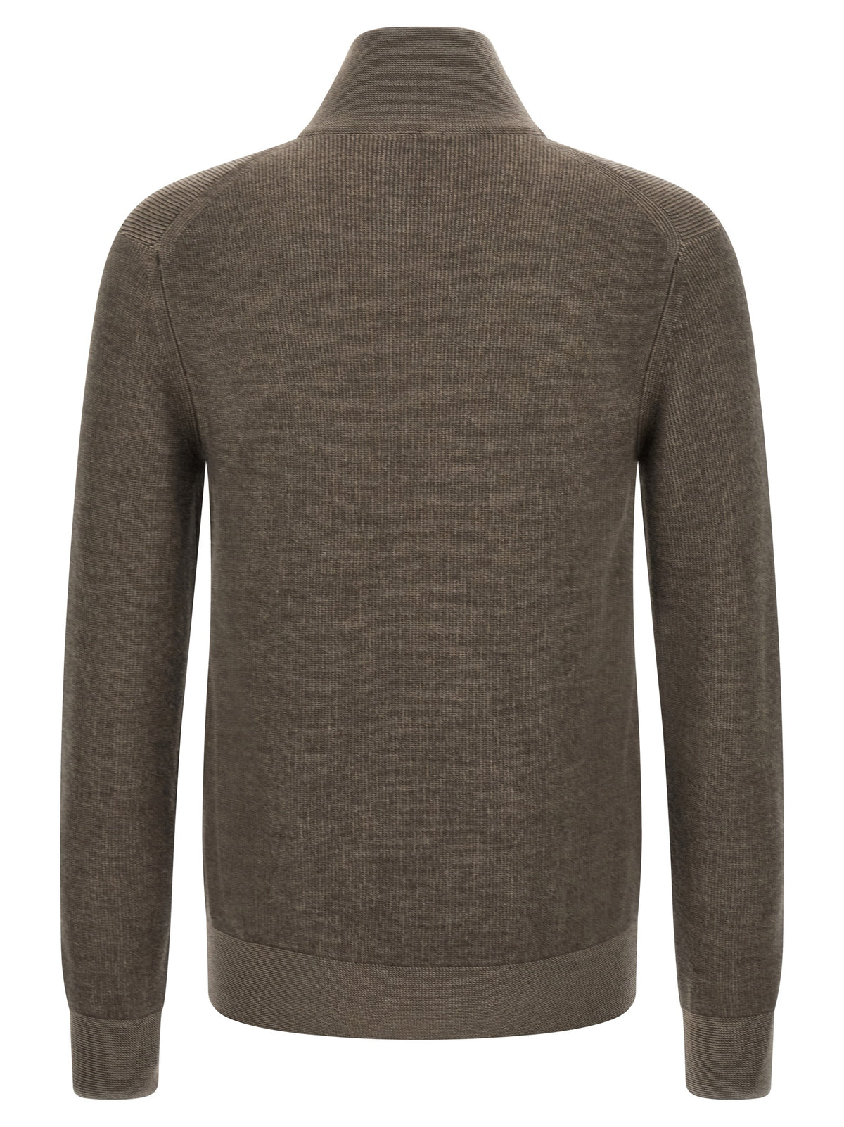 Brioni Brown Cashmere Men's Cardigan