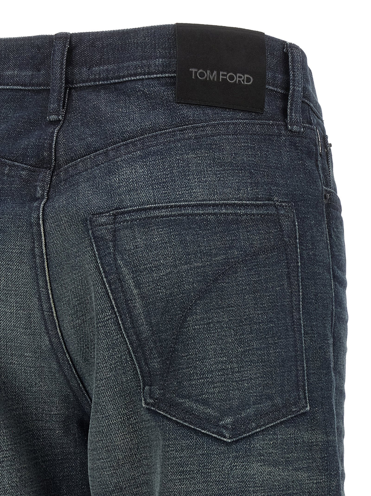 Tom Ford Blue Cotton Jeans Women's Denim