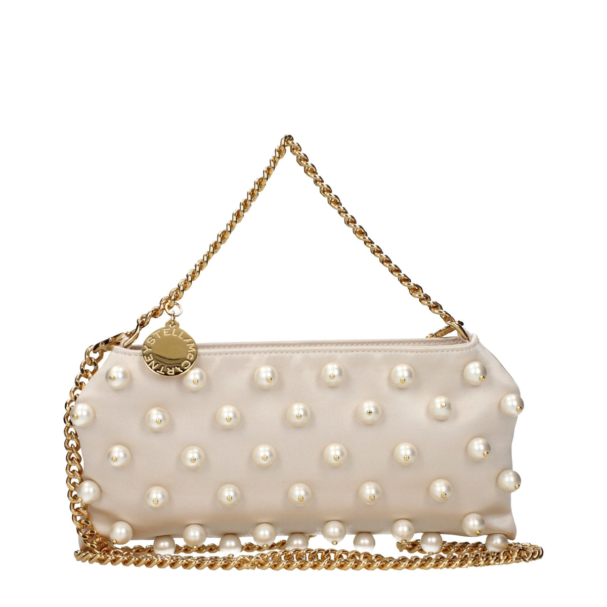 Stella McCartney Beige Fabric Women's Handbag