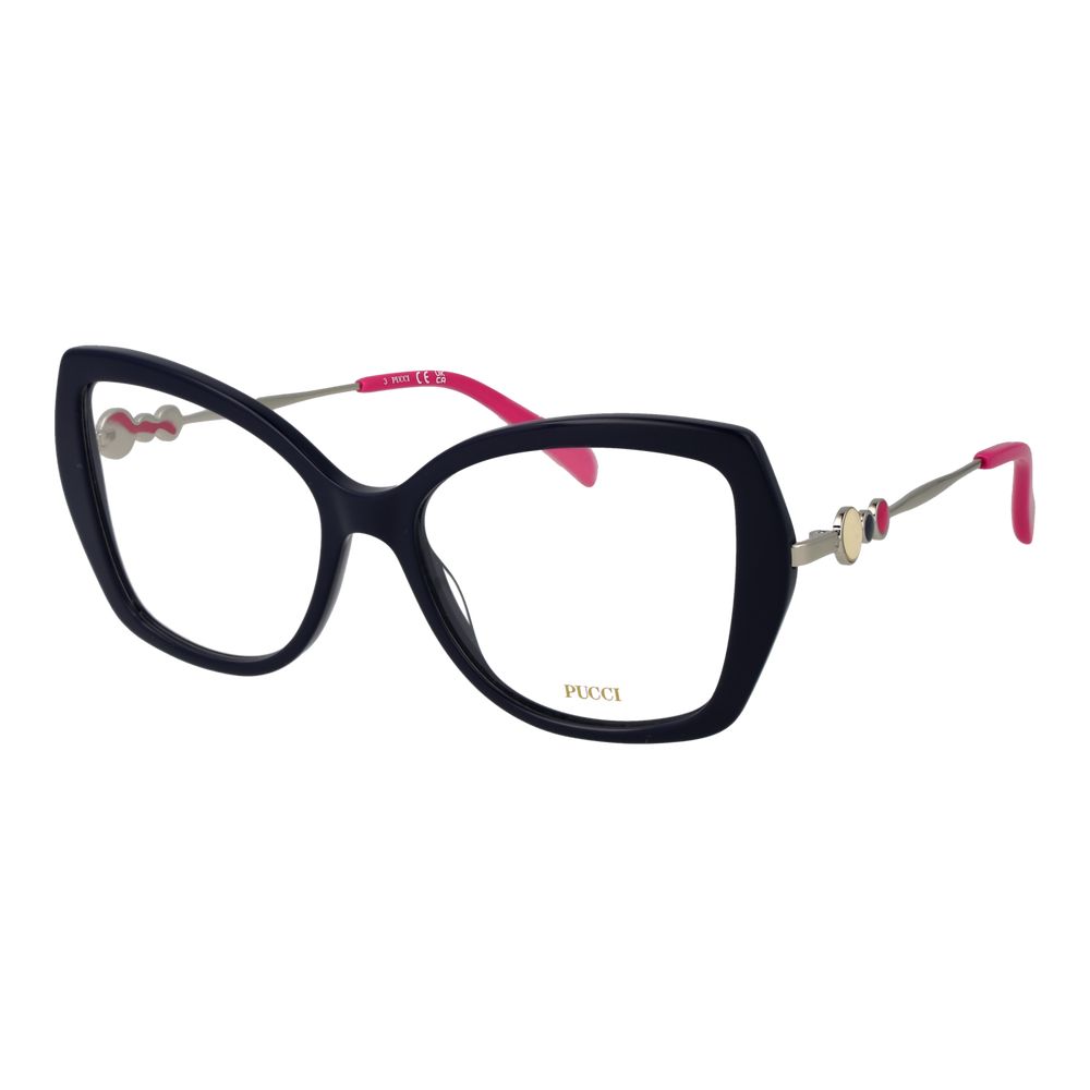 Emilio Pucci Blue Acetate Glasses Women's (Frames)
