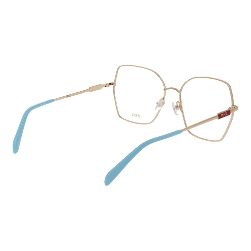 Emilio Pucci Red Metal Glasses Women's (Frames)