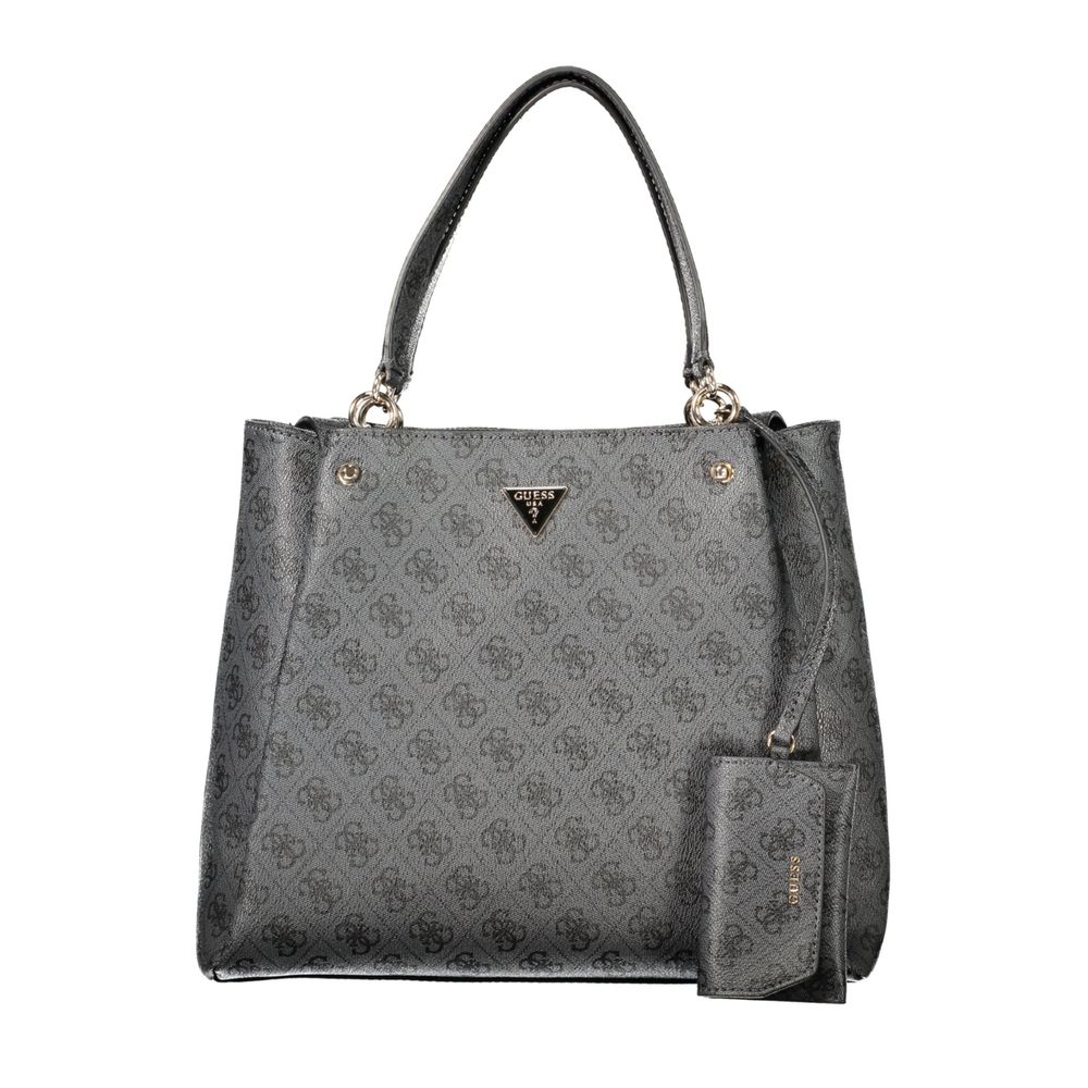 Guess Jeans Black Polyurethane Women's Women's Bag