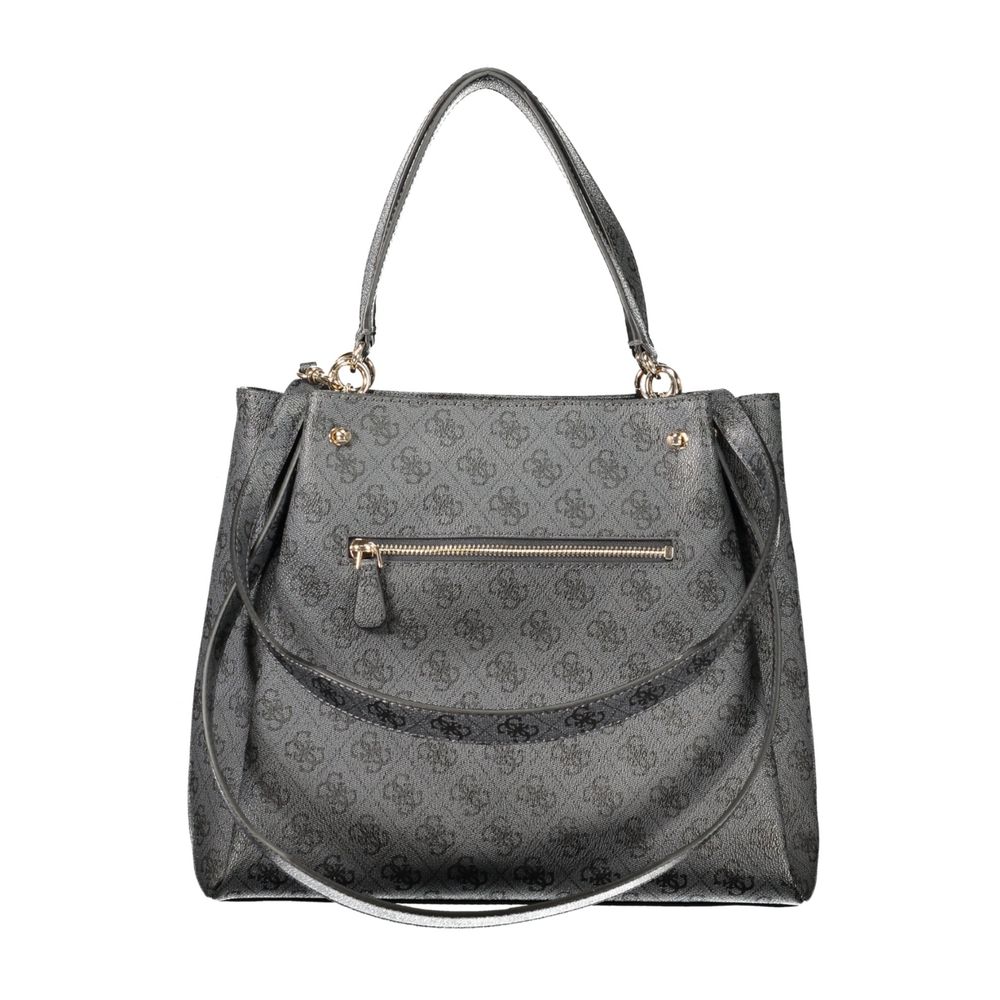 Guess Jeans Black Polyurethane Women's Women's Bag