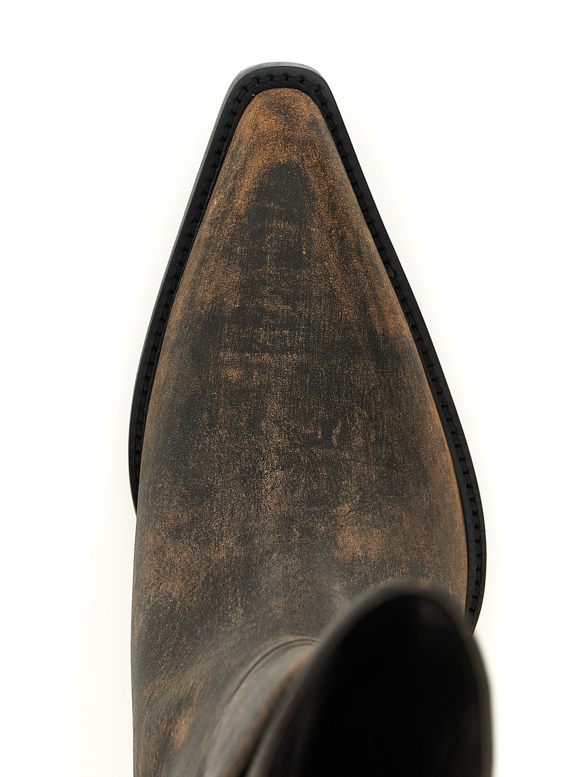 Khaite Brown Calfskin Chelsea Women's Boots