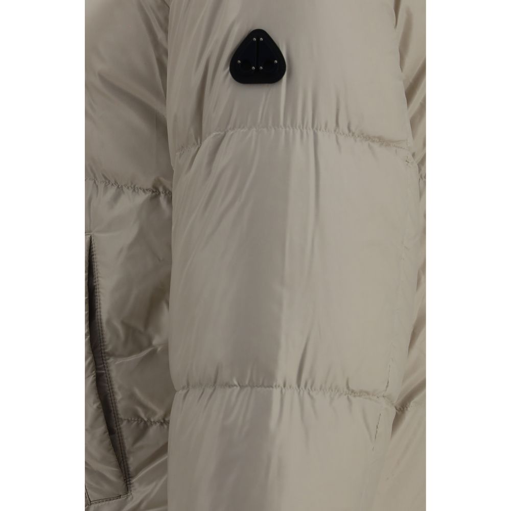 Moose Knuckles Beige Nylon Full-Length Women's Jacket