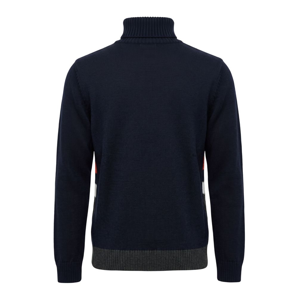 Roberto Pepe Luxury Green Wool Men Men's Sweater