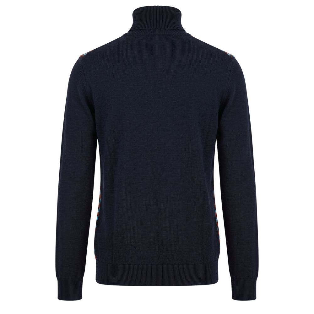 Roberto Pepe Luxury Red Wool Men's Men's Sweater