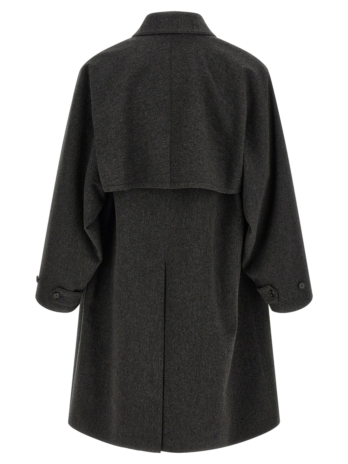 Jil Sander Gray Wool Men's Coat