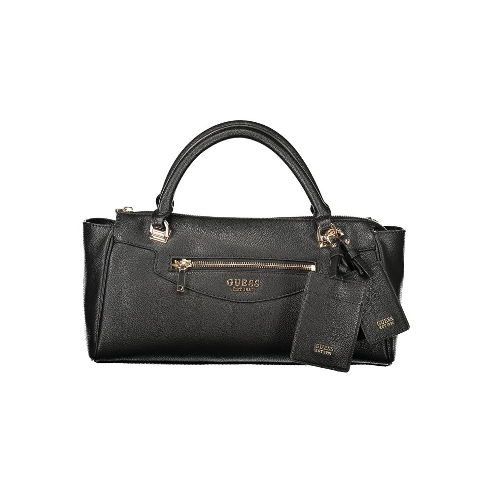 Guess Jeans Black Polyurethane Women's Women's Bag