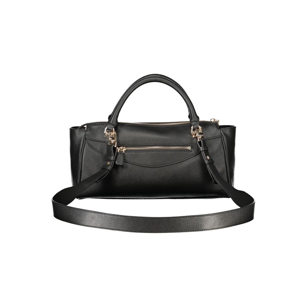Guess Jeans Black Polyurethane Women's Women's Bag