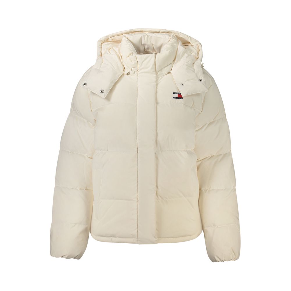 Tommy Hilfiger White Polyester Women's Women's Jacket
