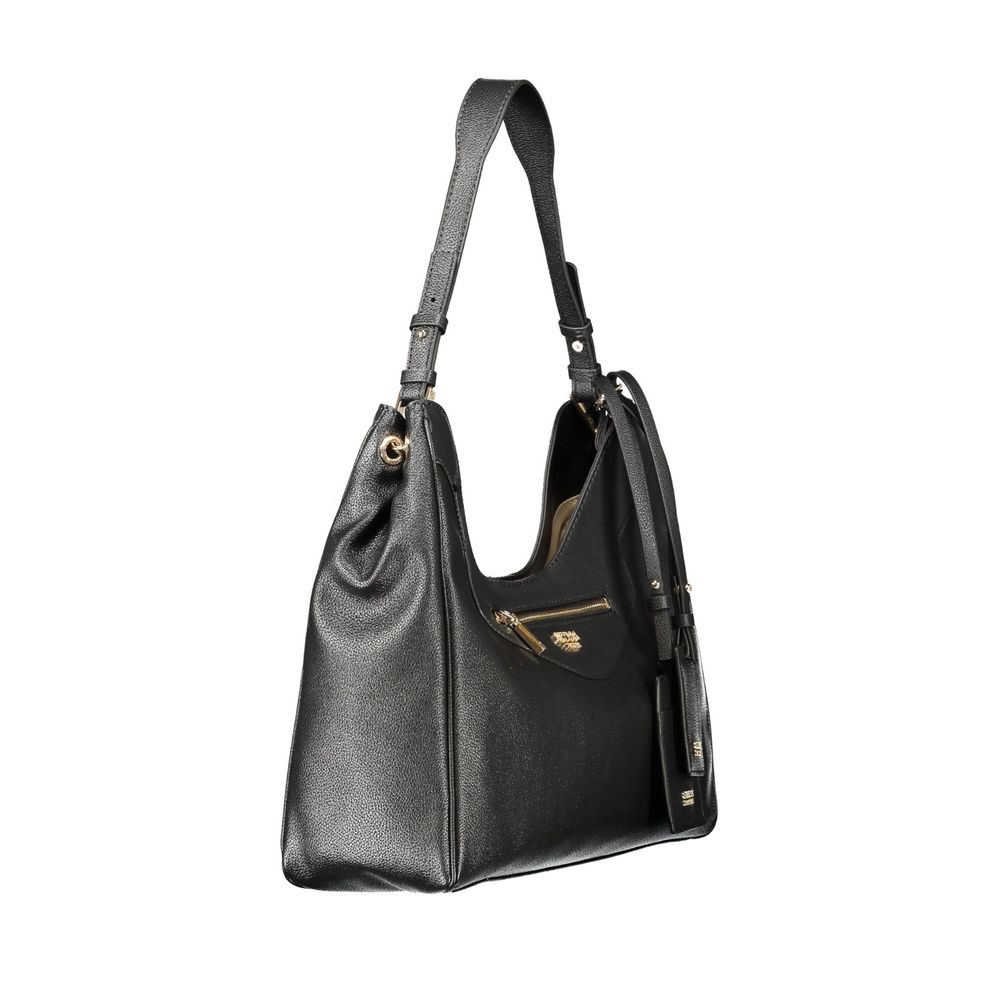 Guess Jeans Black Polyurethane Women's Women's Bag