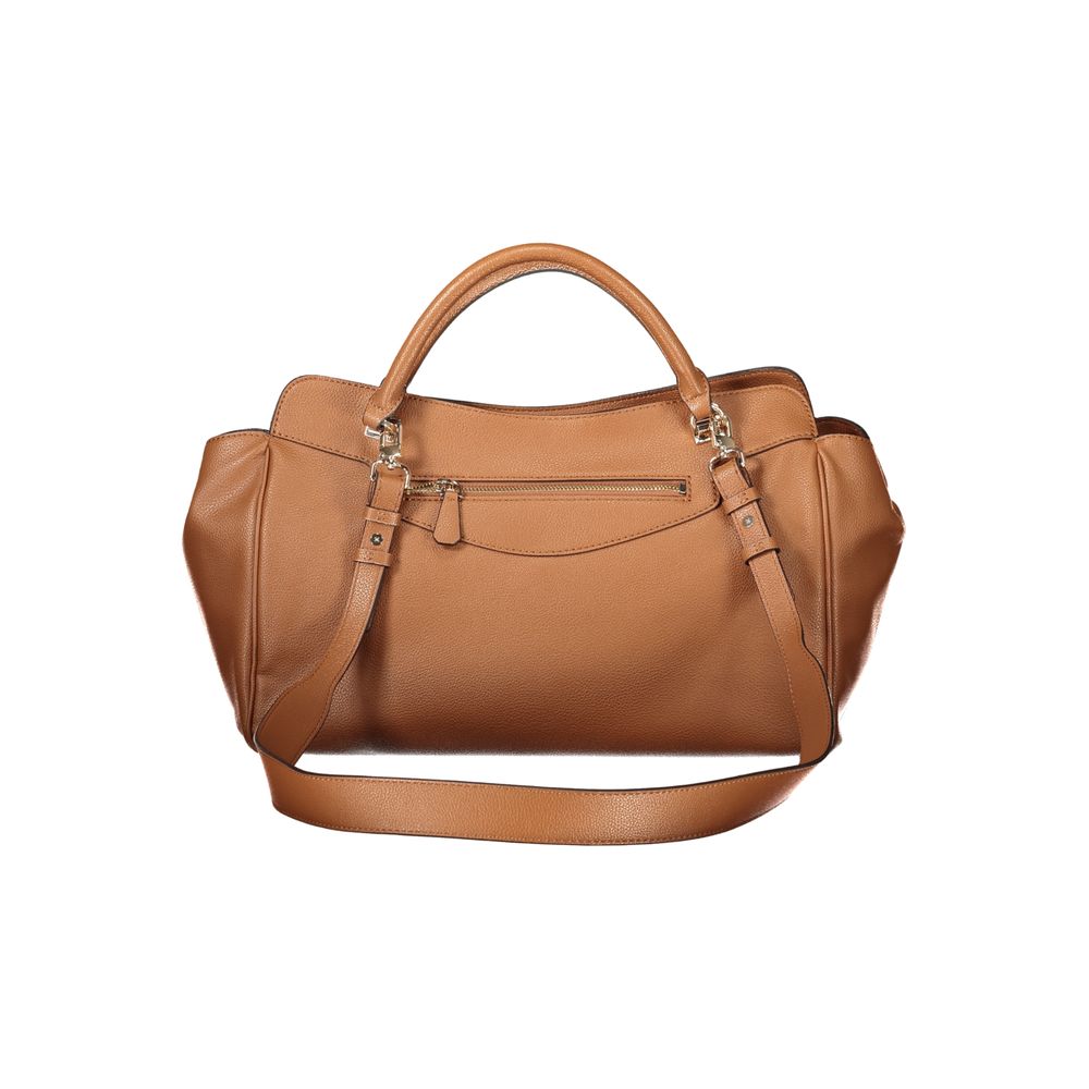 Guess Jeans Brown Polyurethane Women Women's Bag