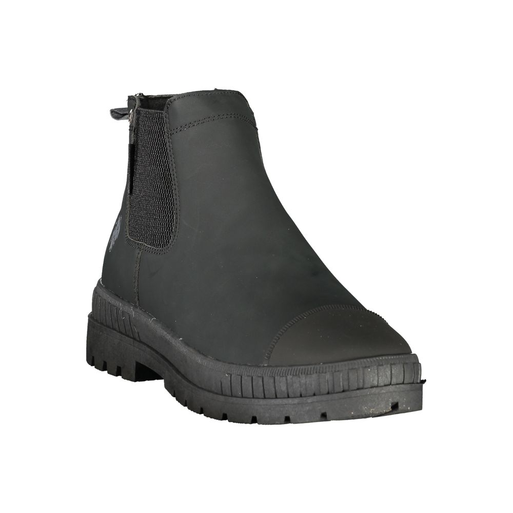 U.S. POLO ASSN. Black Polyurethane Men's Men's Boot