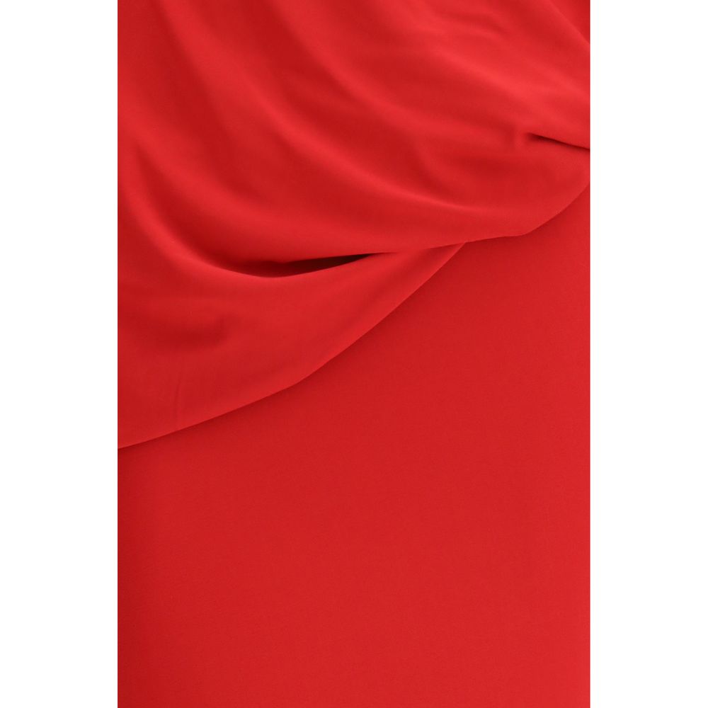 Magda Butrym Red Viscose Casual Women's Dress