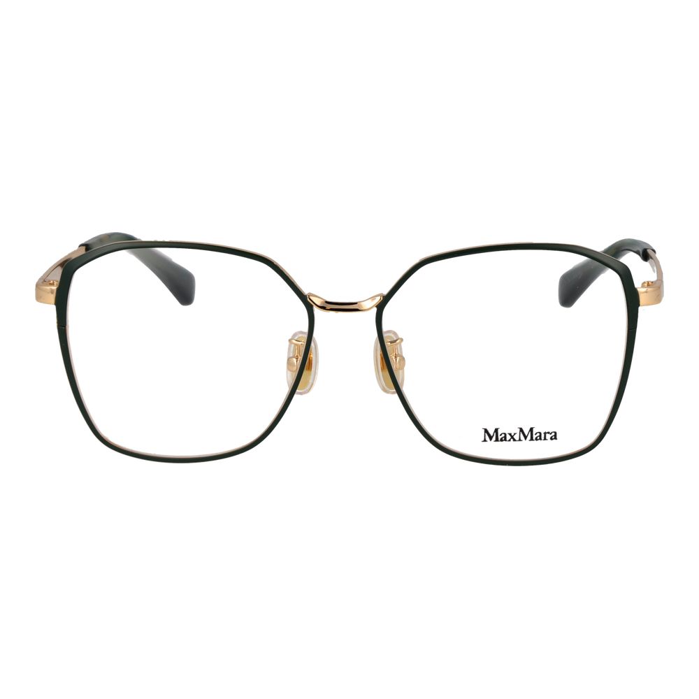 Max Mara Bicolor Metal Glasses Women's (Frames)