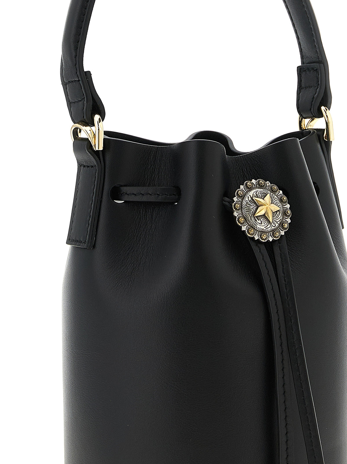 KATE CATE Black Calfskin Women's Handbag