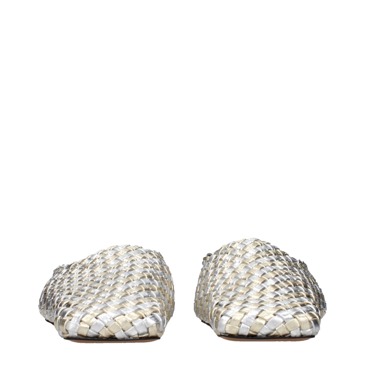 Stella McCartney Gray Leather Women's Slippers