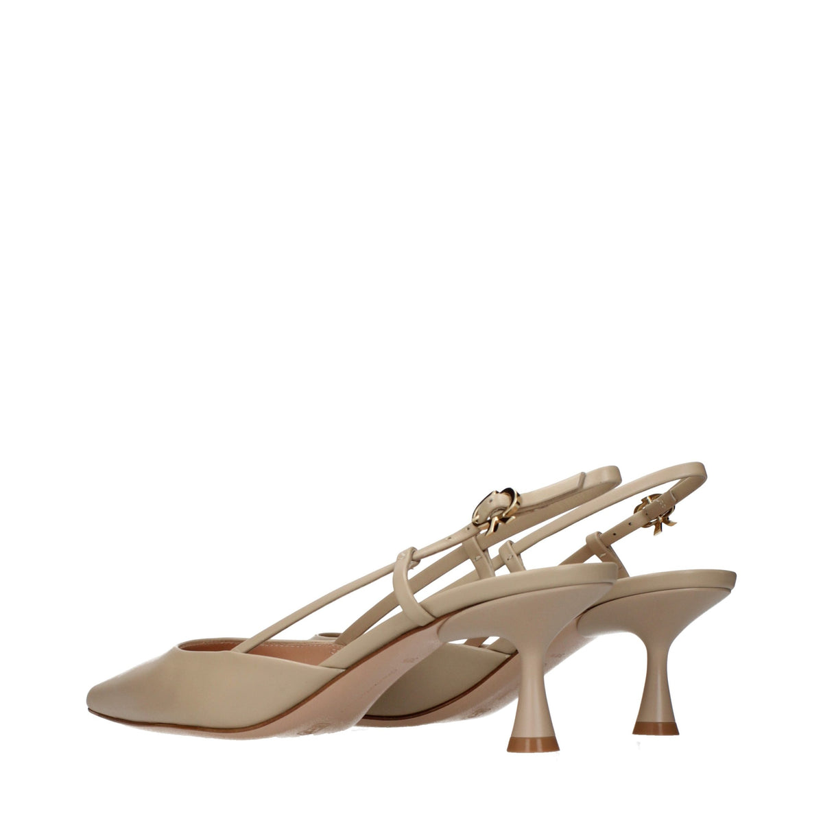 Gianvito Rossi Beige Leather High Heel Women's Pumps