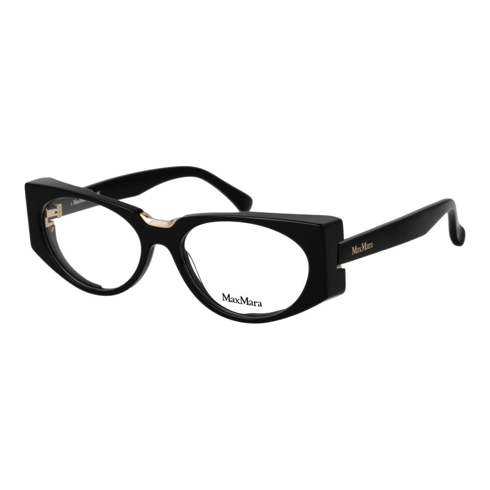 Max Mara Black Plastic Glasses Women's (Frames)