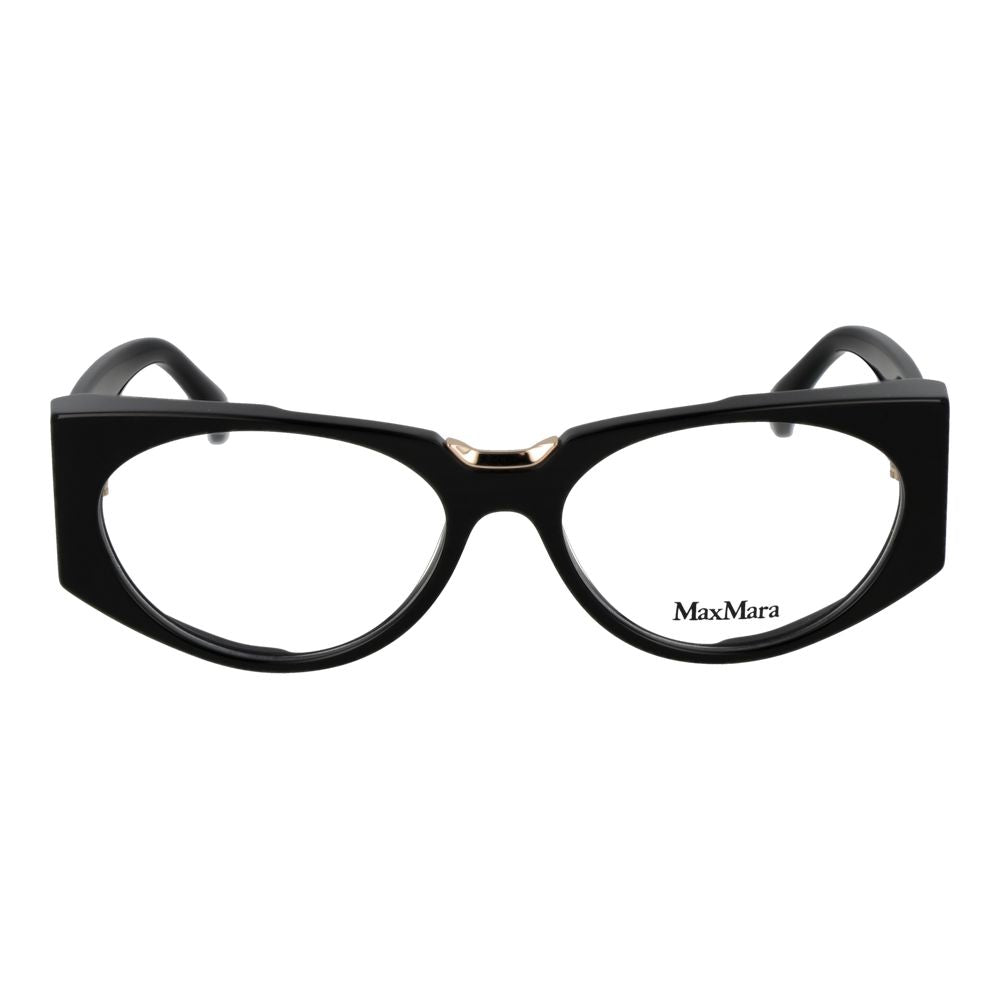 Max Mara Black Plastic Glasses Women's (Frames)