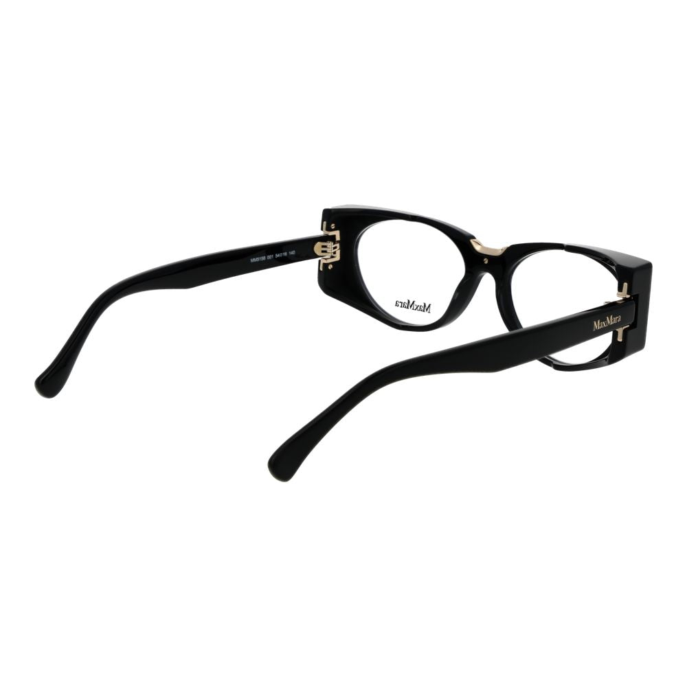 Max Mara Black Plastic Glasses Women's (Frames)