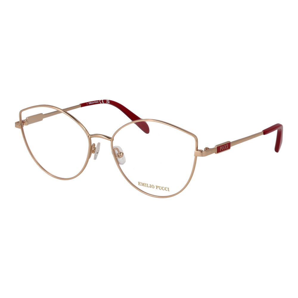 Emilio Pucci Gold Metal Glasses Women's (Frames)