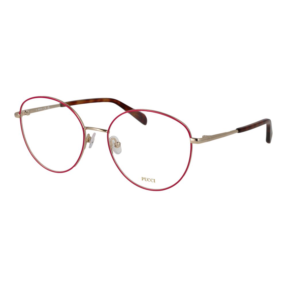 Emilio Pucci Multicolor Metal Glasses Women's (Frames)