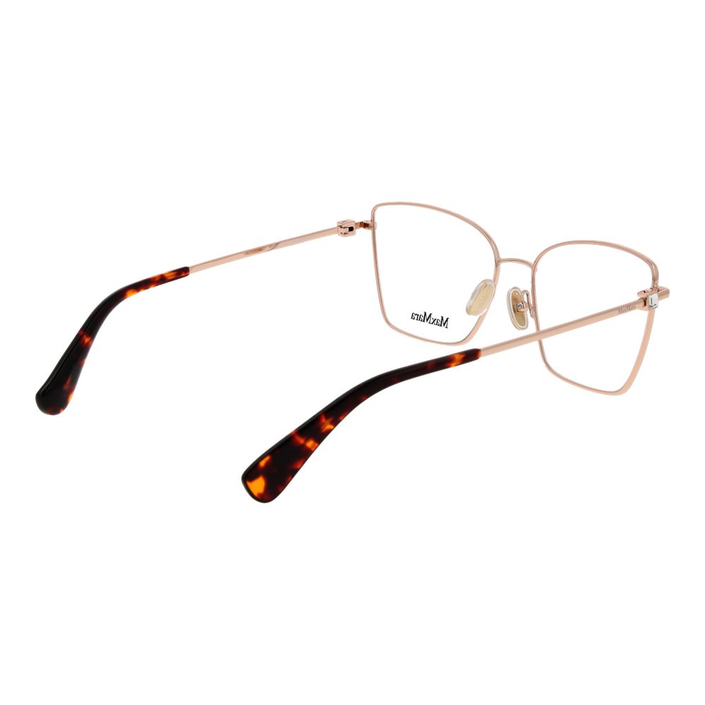 Max Mara Rose Gold Metal Glasses Women's (Frames)