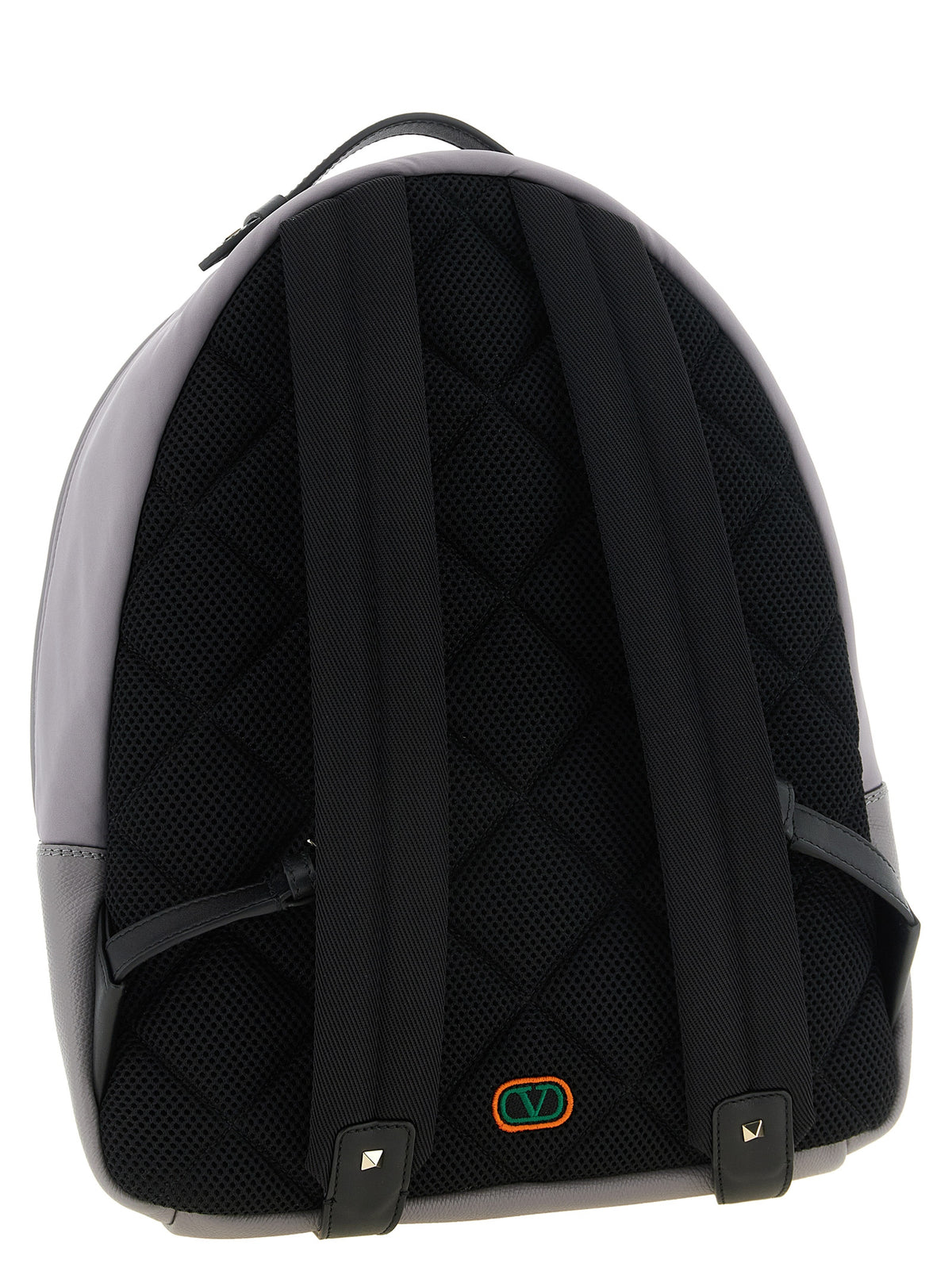 Valentino Garavani Gray Polyester Men's Backpack