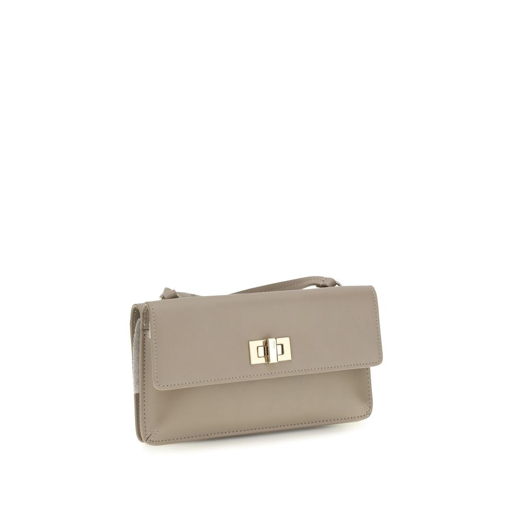 Fendi Beige Calf Leather Bos Taurus Women's Wallet