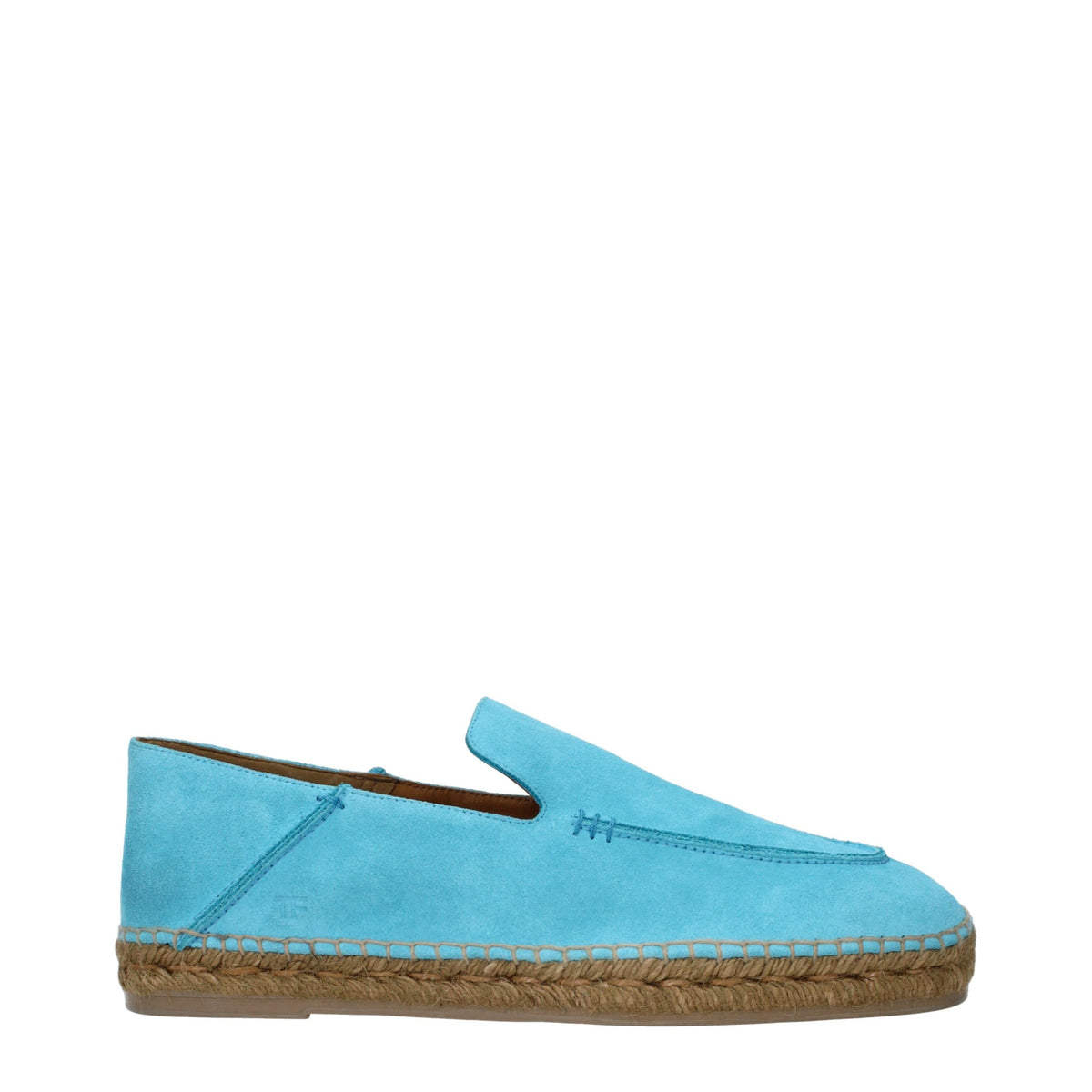 Tom Ford Blue Leather Men's Espadrilles