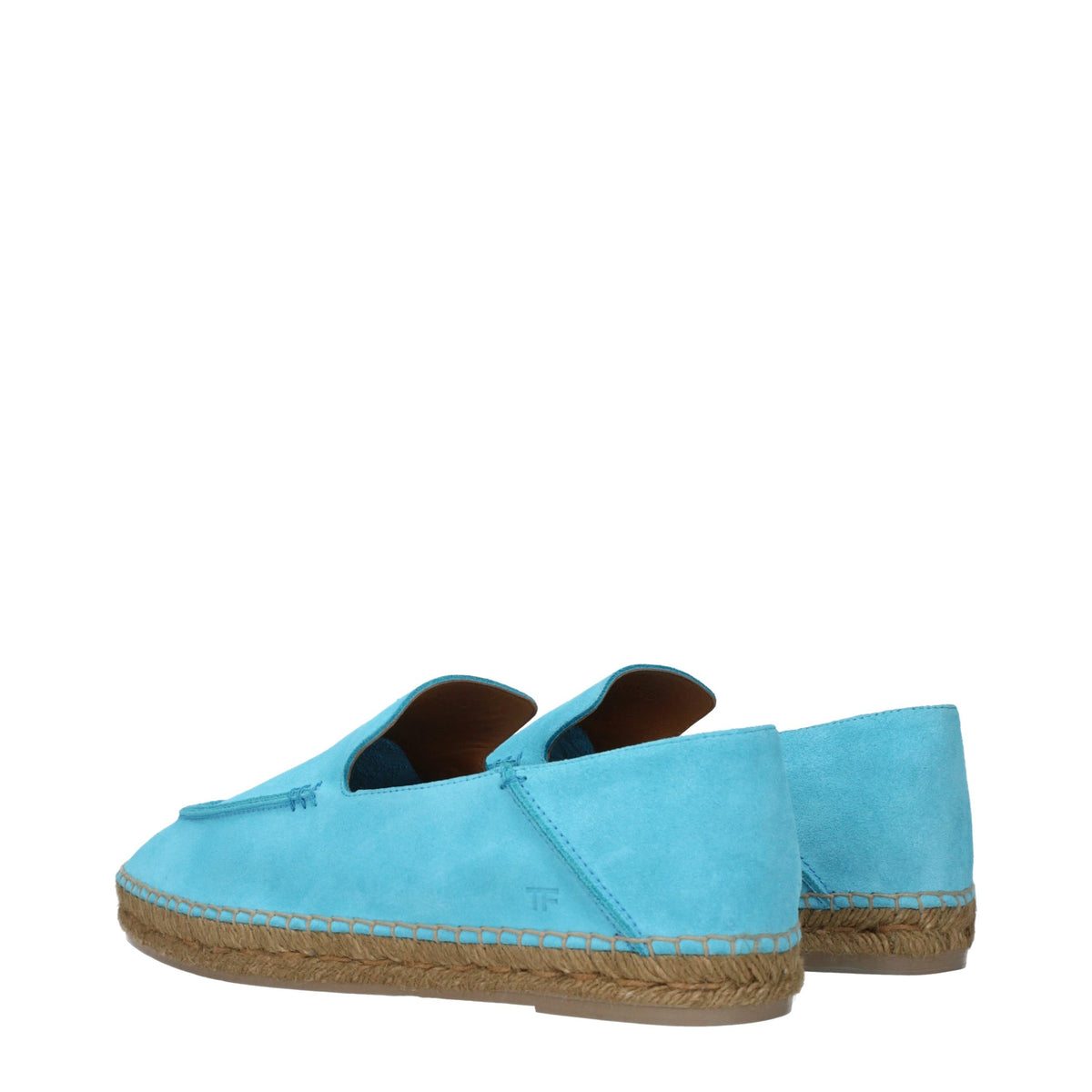 Tom Ford Blue Leather Men's Espadrilles