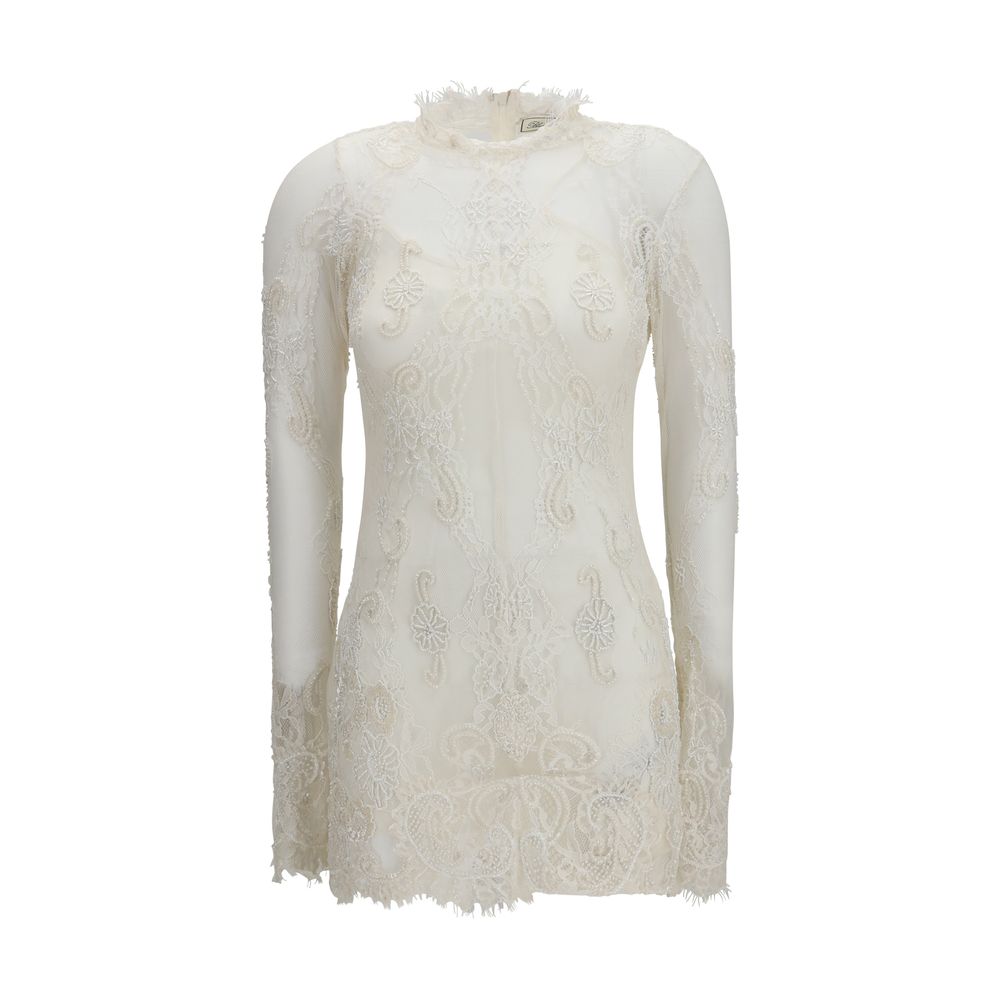 Blumarine White Polyamide Casual Women's Dress