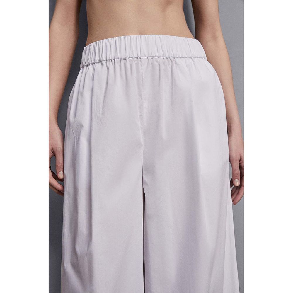 Patrizia Pepe White Cotton Casual Women's Pants