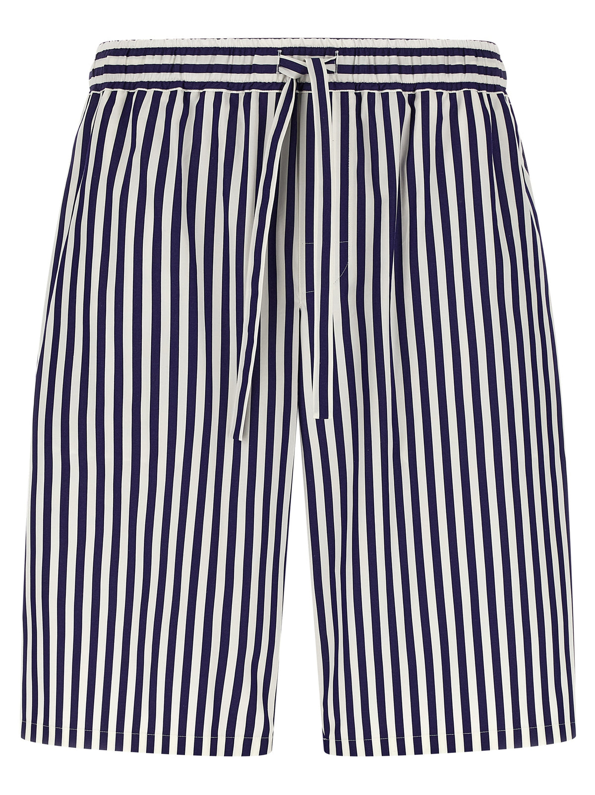 Dolce & Gabbana Blue Cotton Bermuda Men's Shorts