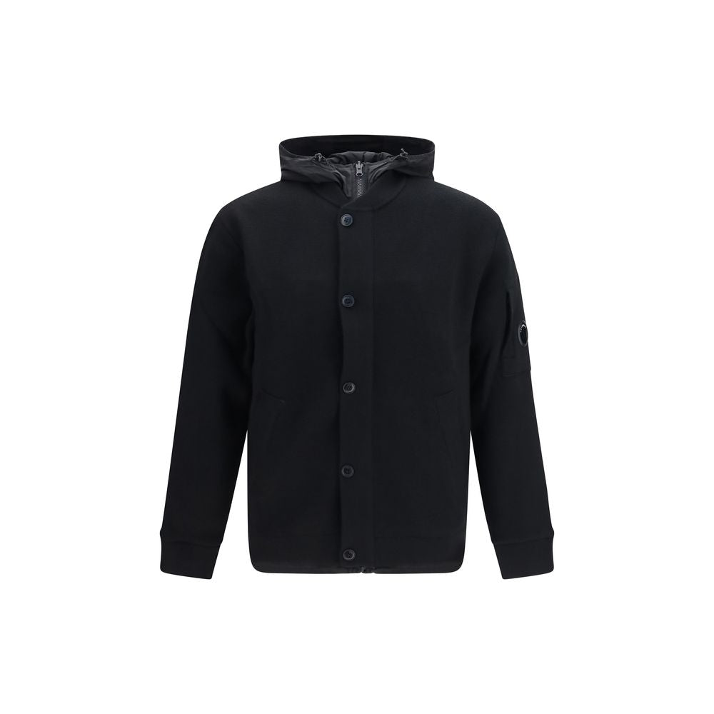 C.P. Company Black Wool Oves Aries Men's Sweater