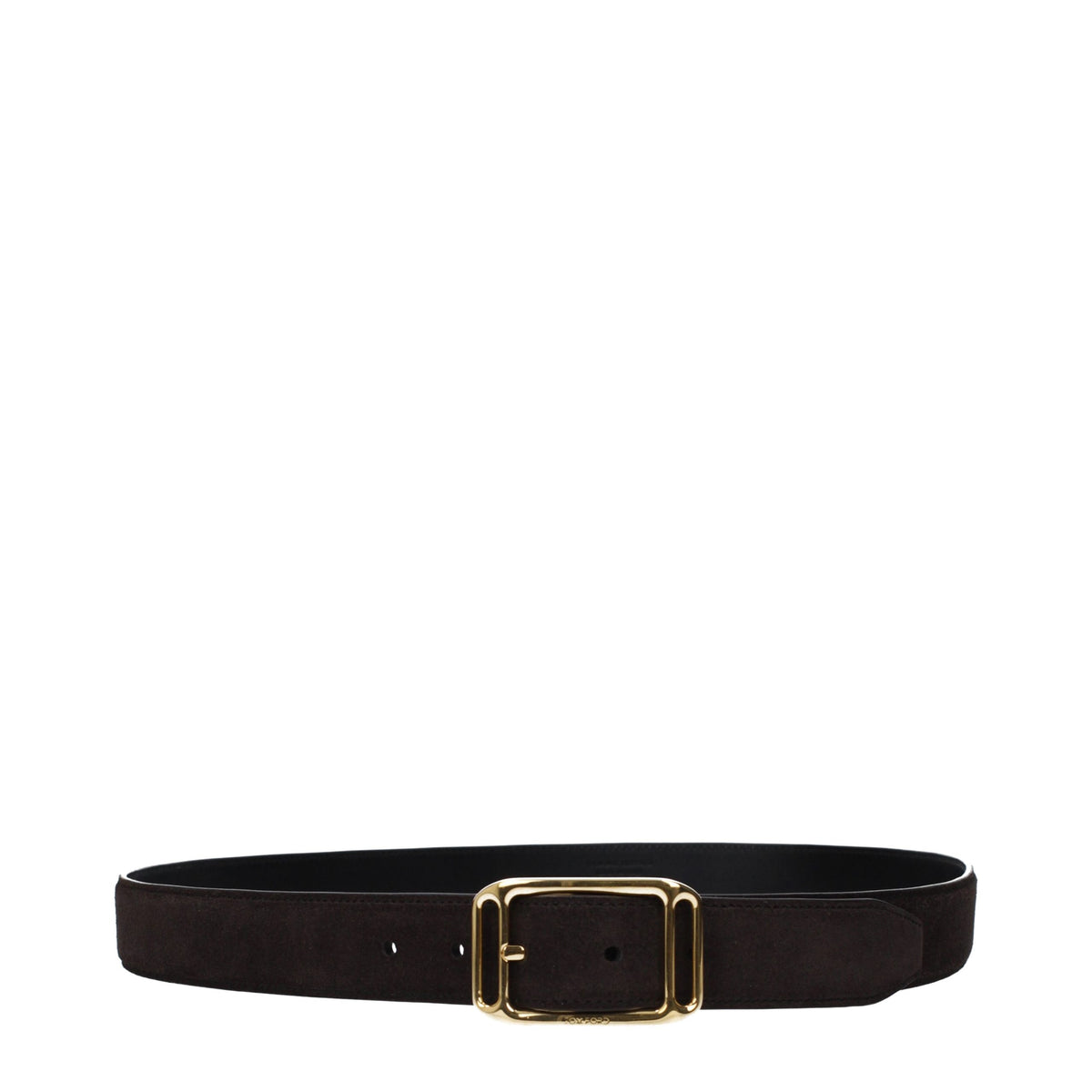 Tom Ford Brown Leather Regular Men's Belt