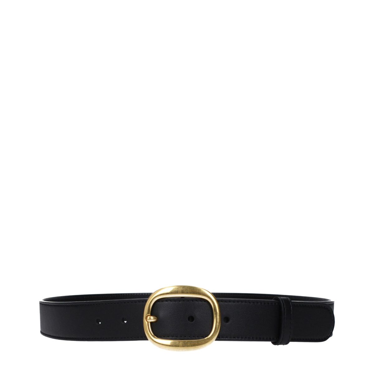 Tom Ford Black Leather Regular Men's Belt