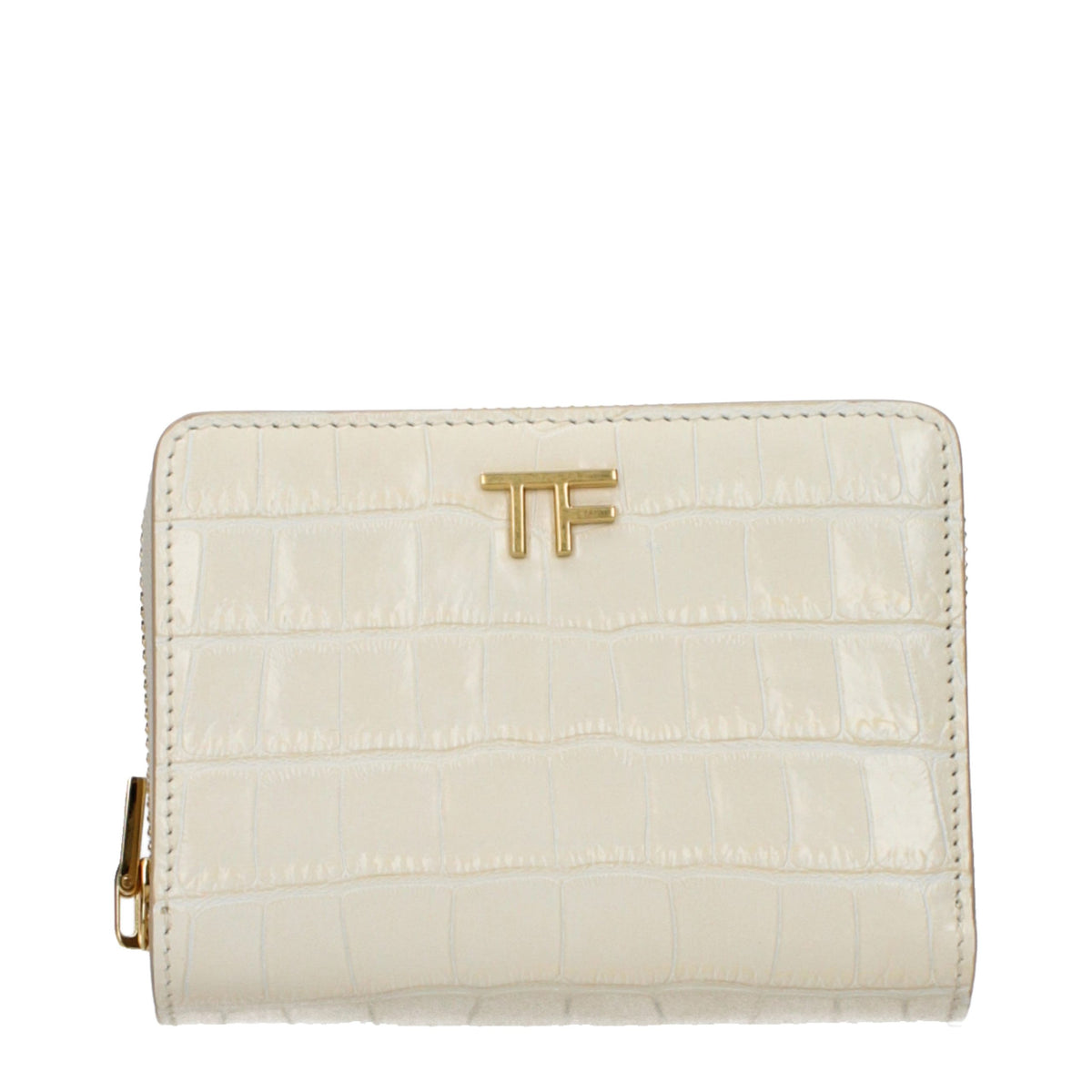 Tom Ford Beige Leather Women's Wallet